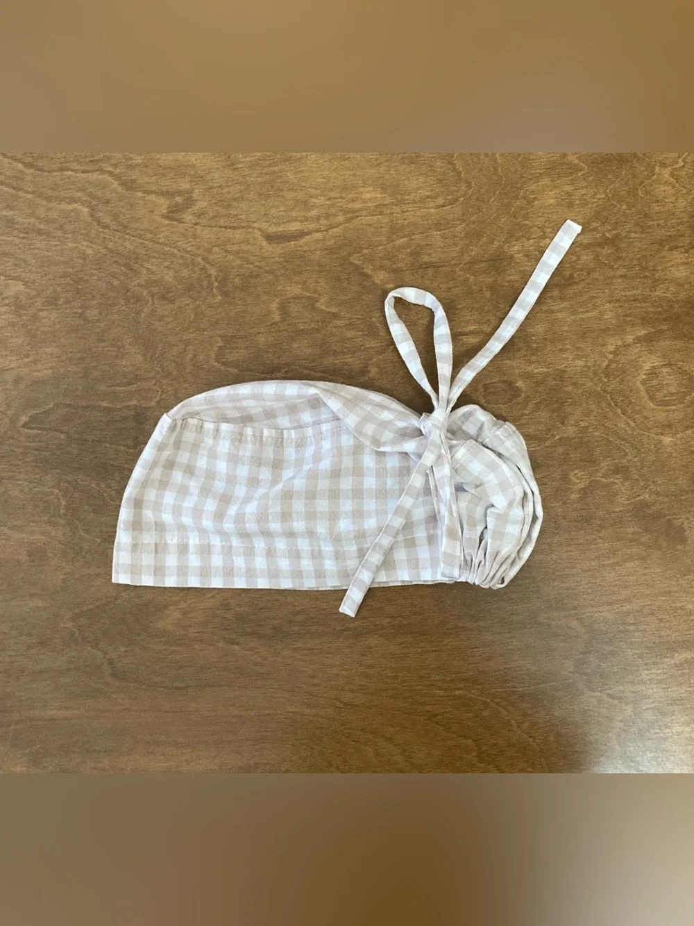 Handmade bun style scrub caps